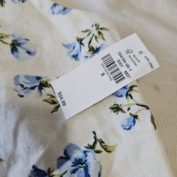 Women's Summer Floral Print Set Skort/top Old NAVY Size Small - Picture 4 of 7